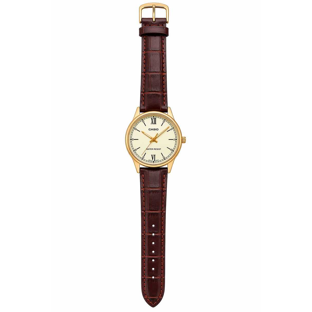 LTP-V005 Reloj Casio para Mujer Pulsera de Cuero Análogo