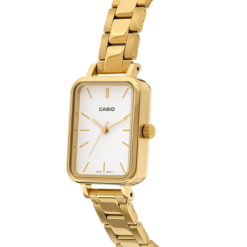 LTP-V009D Reloj Casio para Dama Pulsera de Metal Análogo