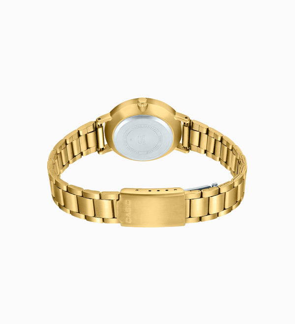 LTP-VT02 Reloj Casio para Dama Banda de Acero Inoxidable Análogo