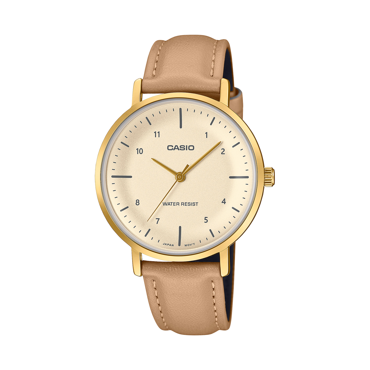 LTP-VT03 Reloj Casio para dama pulsera de cuero