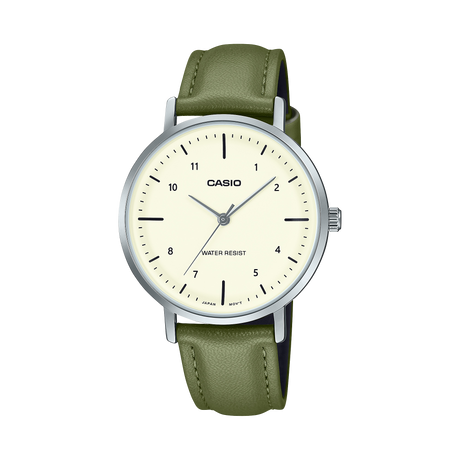 LTP-VT03 Reloj Casio para dama pulsera de cuero