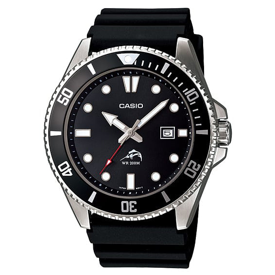 MDV-106 Reloj Casio Marlin Duro para Hombre Pulsera de Caucho Análogo