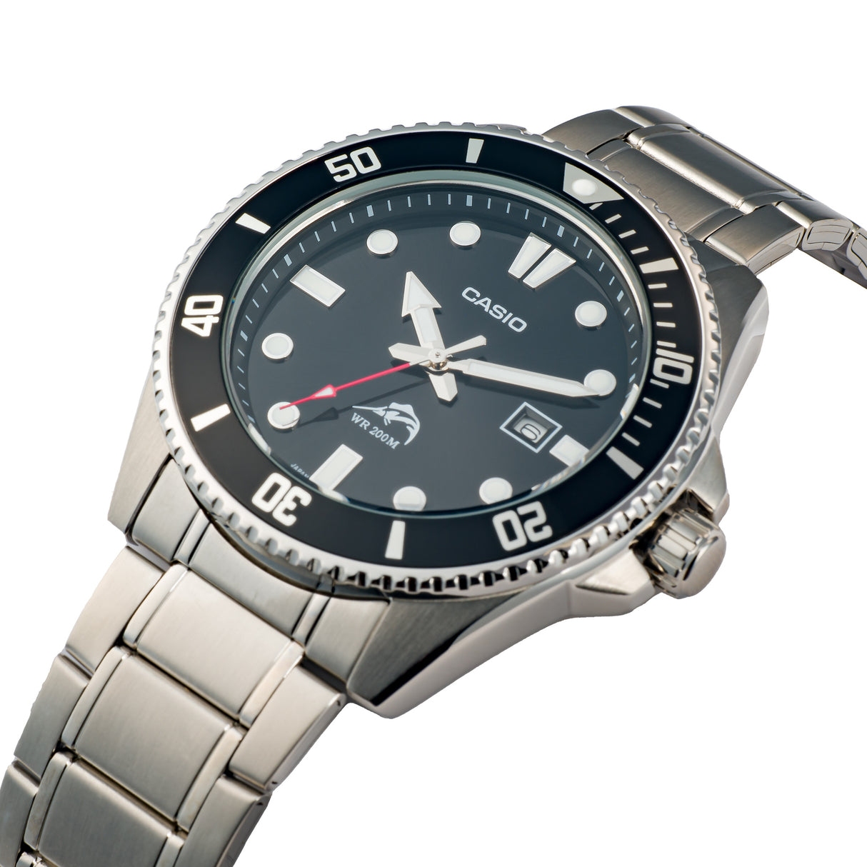 MDV-106 Casio Marlin de hombre pulsera de metal