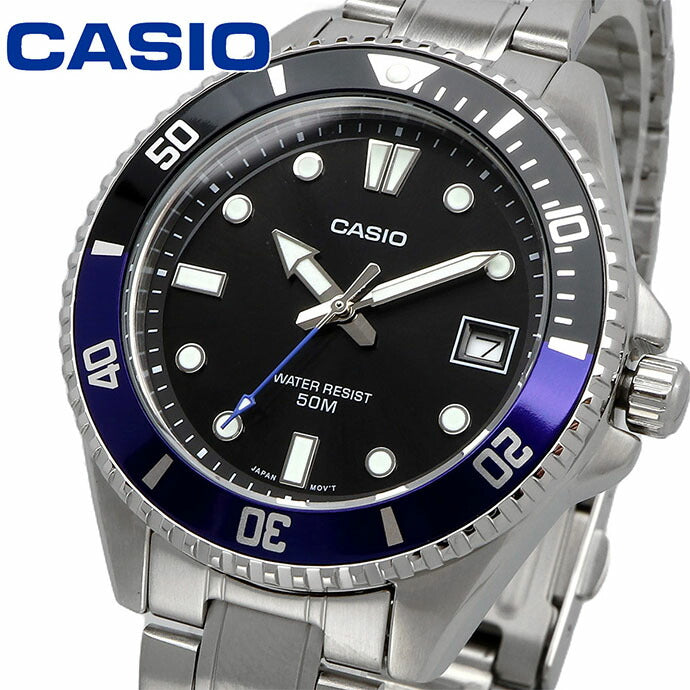 MDV-10D Reloj Casio para hombre pulsera de metal