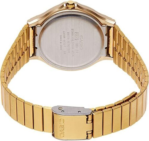 MQ-24G Casio para caballero pulsera de acero inoxidable