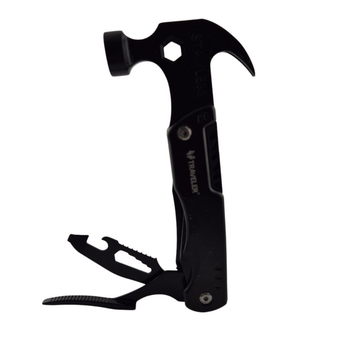 Navaja Traveler MS017F-3G Negra con Martillo