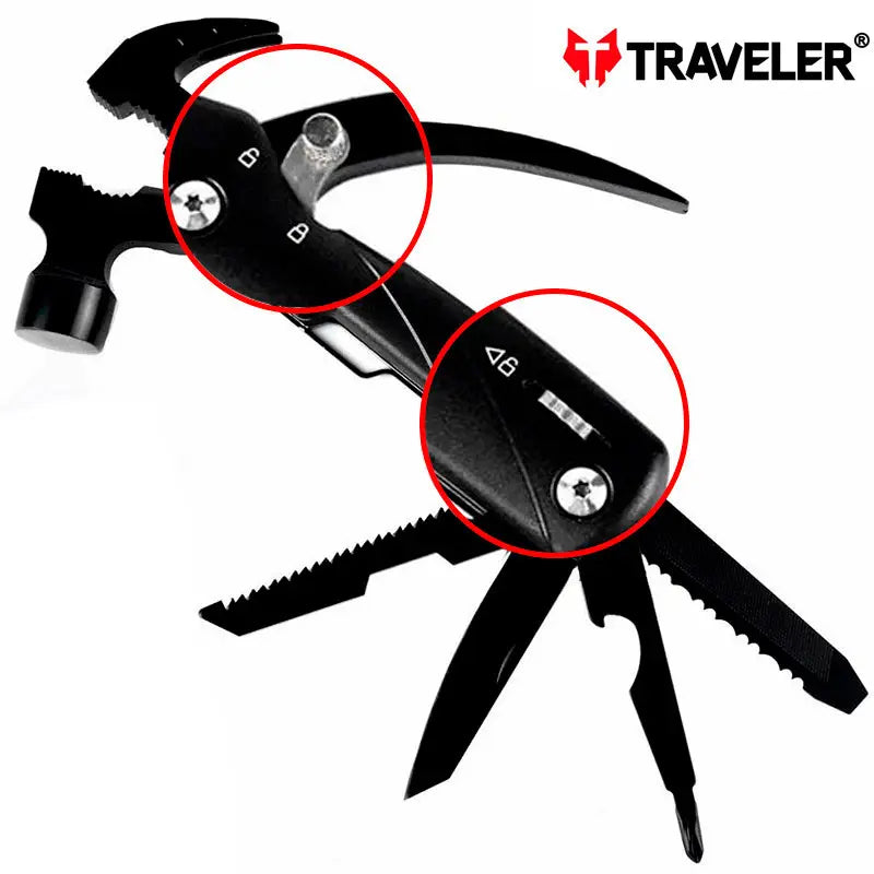 MS035 Navaja Traveler con martillo