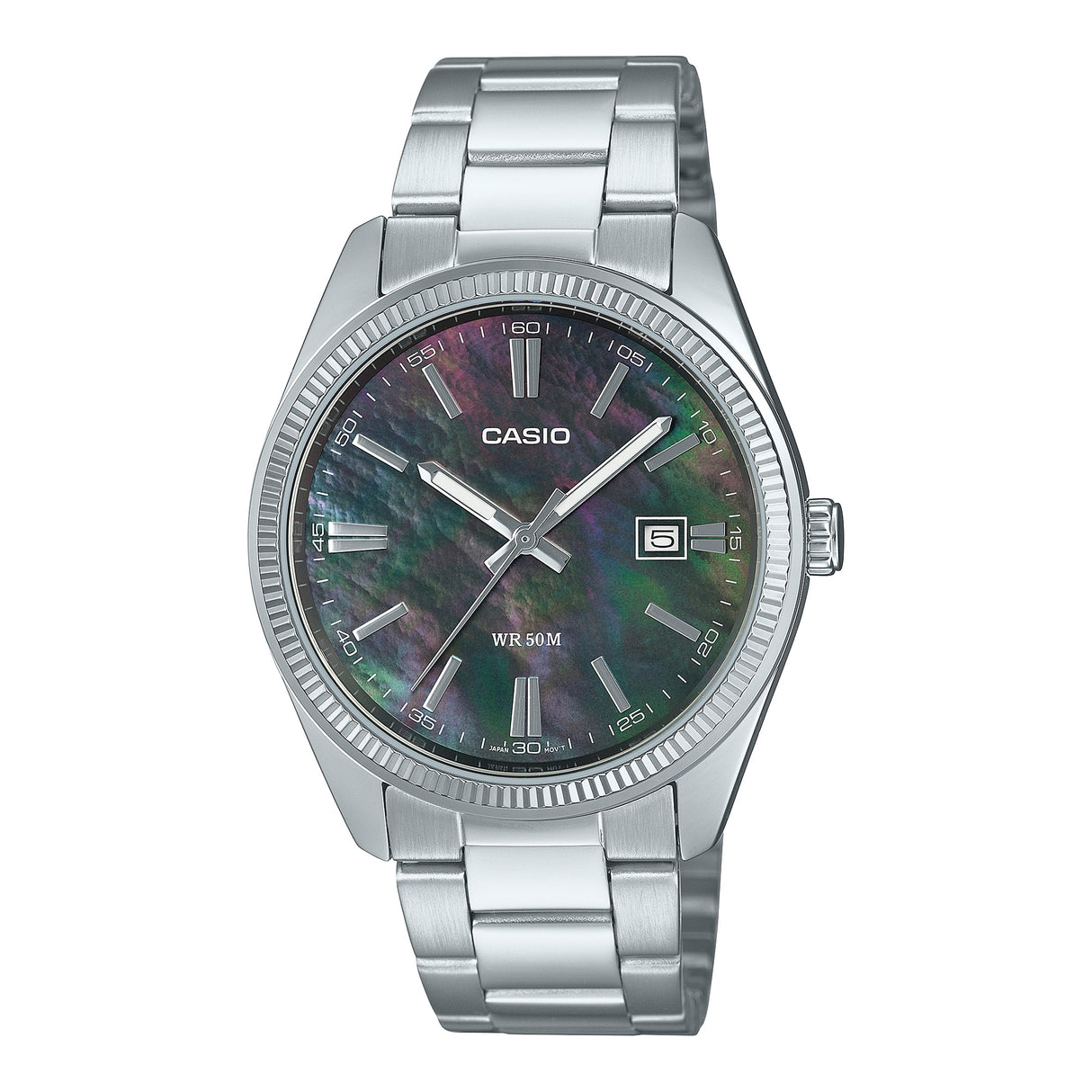 MTP-1302DS Reloj Casio para hombre pulsera de metal inoxidable