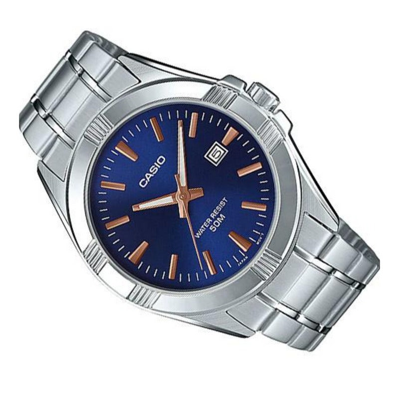 MTP-1308 Reloj Casio para Hombre Pulsera de Metal Análogo