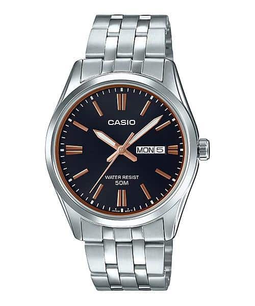 MTP-1335D Reloj Casio de hombre correa de metal