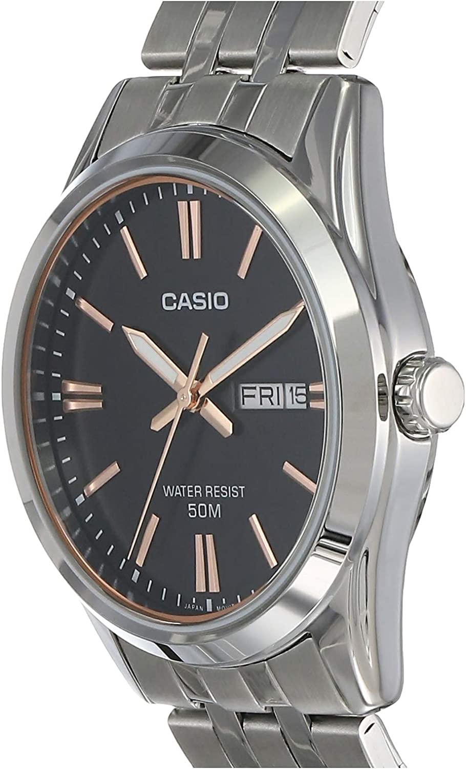 MTP-1335D Reloj Casio de hombre correa de metal