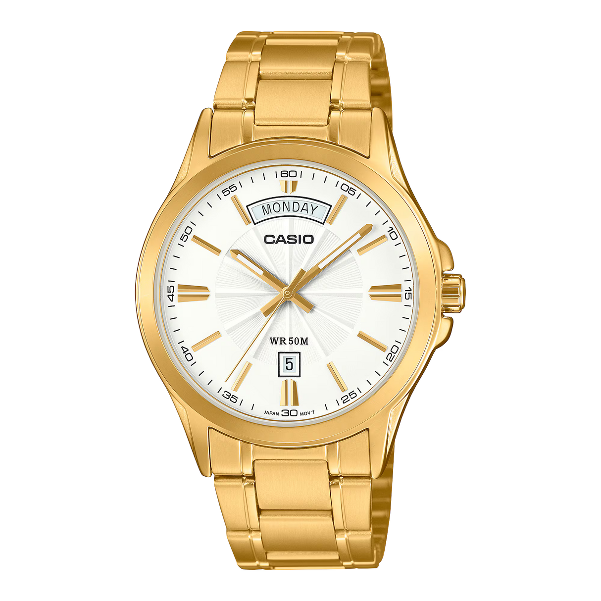 MTP-1381G Reloj Casio de hombre pulsera de metal