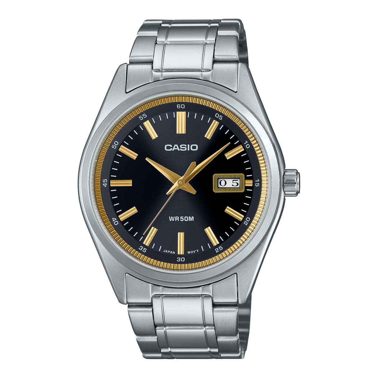 MTP-B180 Casio reloj para caballero pulsera de metal