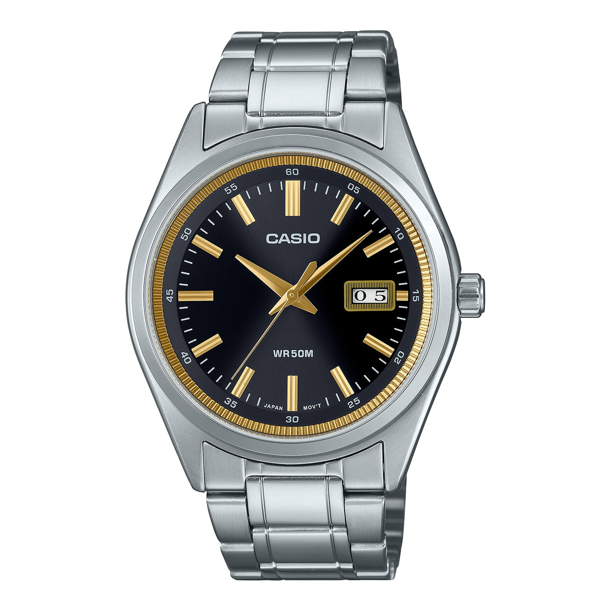 MTP-B180 Casio reloj para caballero pulsera de metal