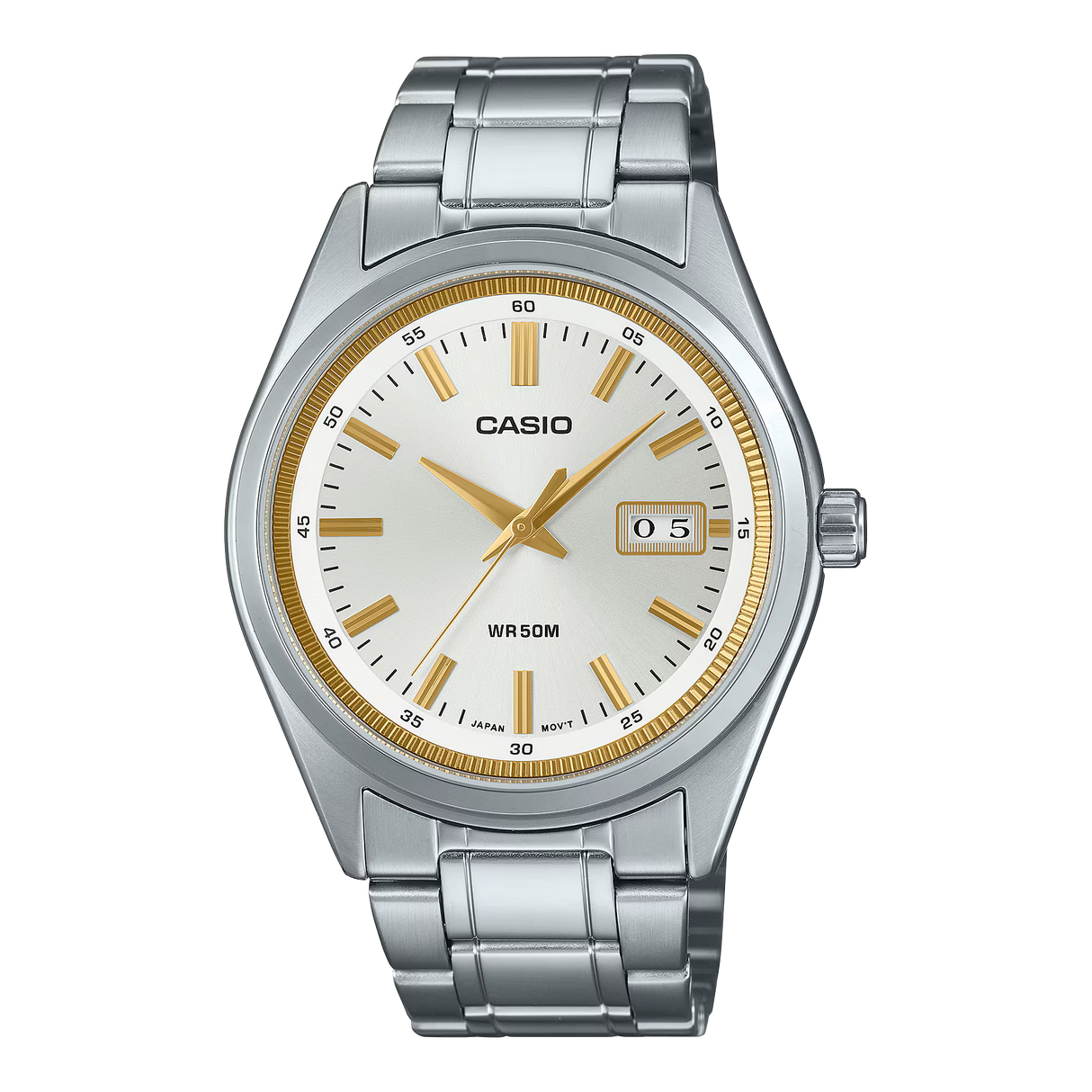 MTP-B180 Casio reloj para caballero pulsera de metal