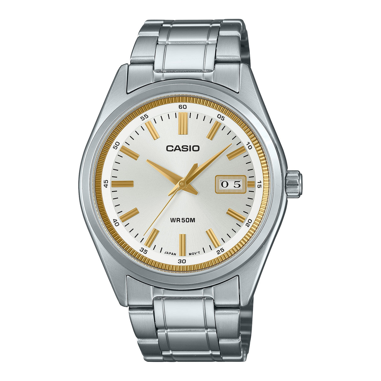 MTP-B180 Casio reloj para caballero pulsera de metal