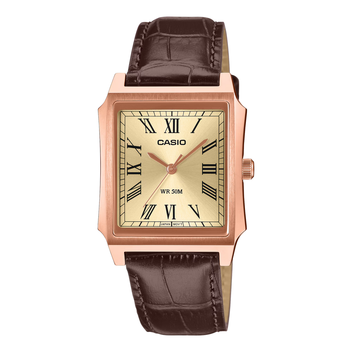 MTP-B190 Reloj Casio de hombre pulsera de cuero 41 mm