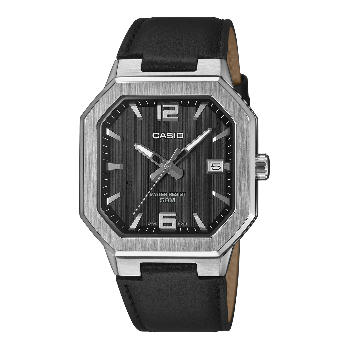 MTP-B195L Reloj Casio de hombre pulsera de cuero