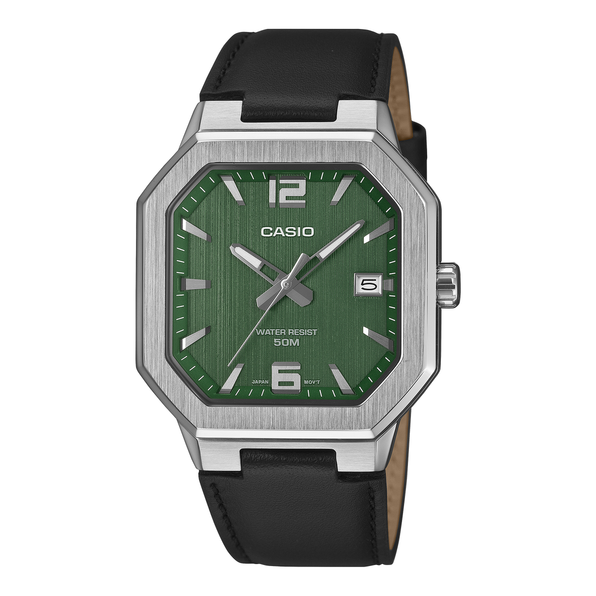 MTP-B195L Reloj Casio de hombre pulsera de cuero