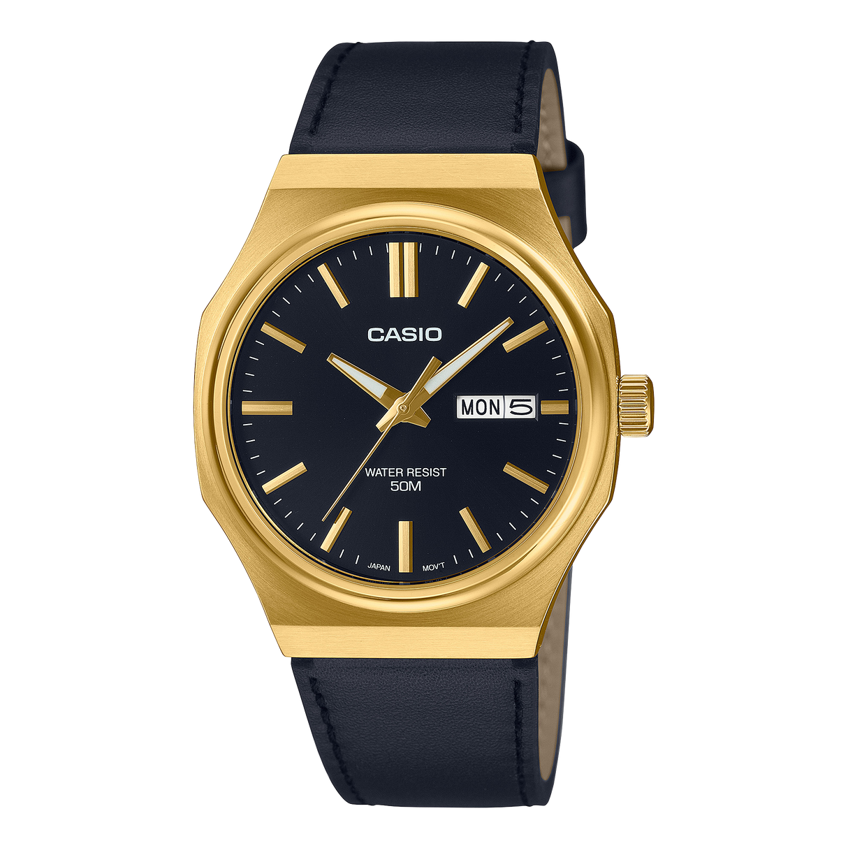 MTP-E735GL Reloj Casio de hombre pulsera de piel