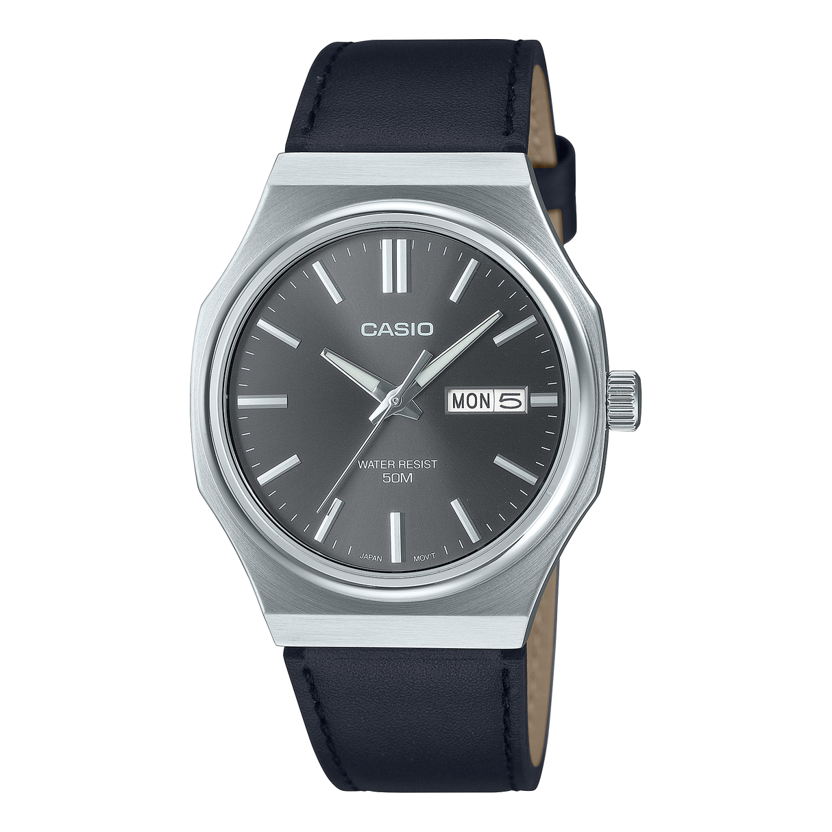 MTP-E735GL Reloj Casio de hombre pulsera de piel