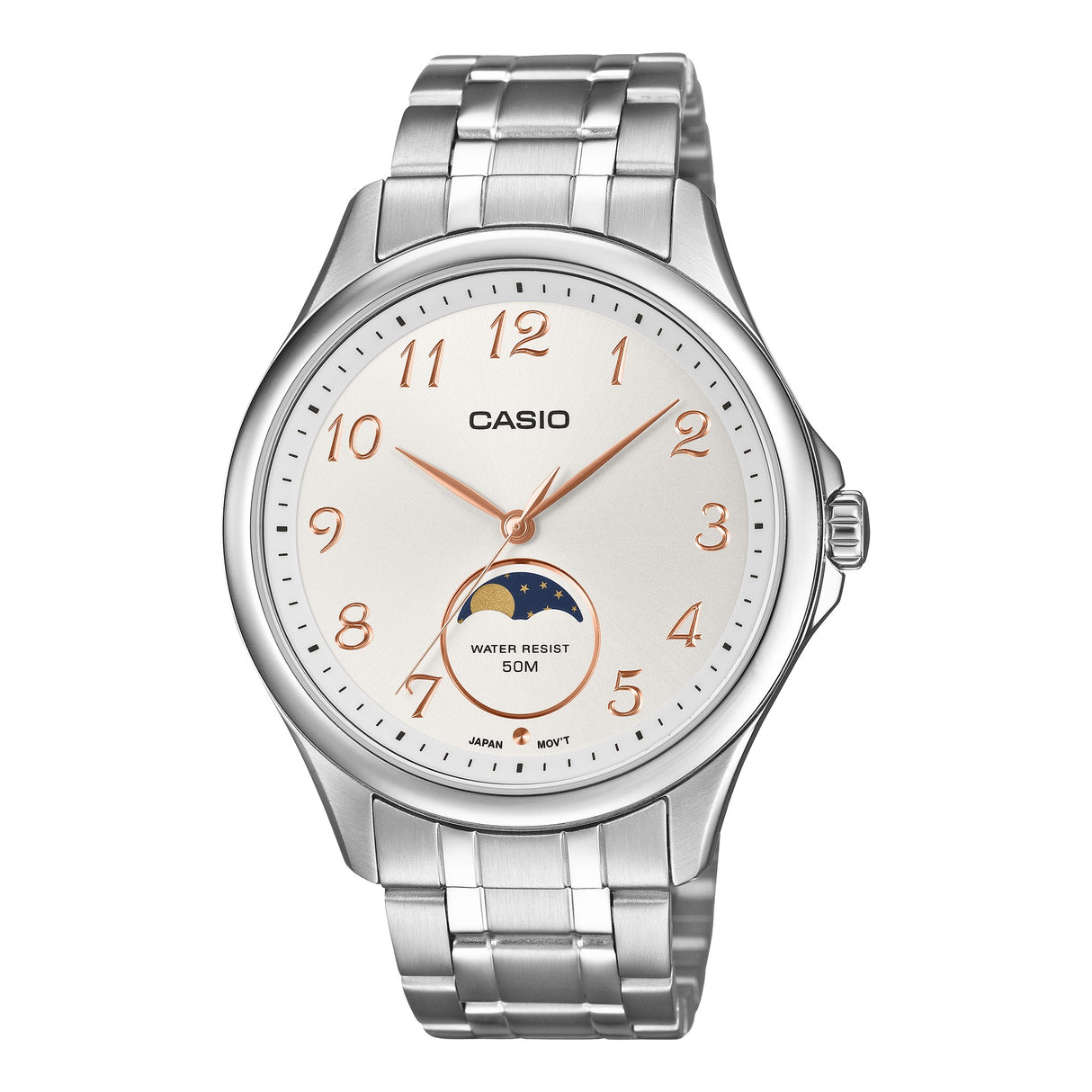 MTP-M110D Reloj Casio de hombre banda de metal