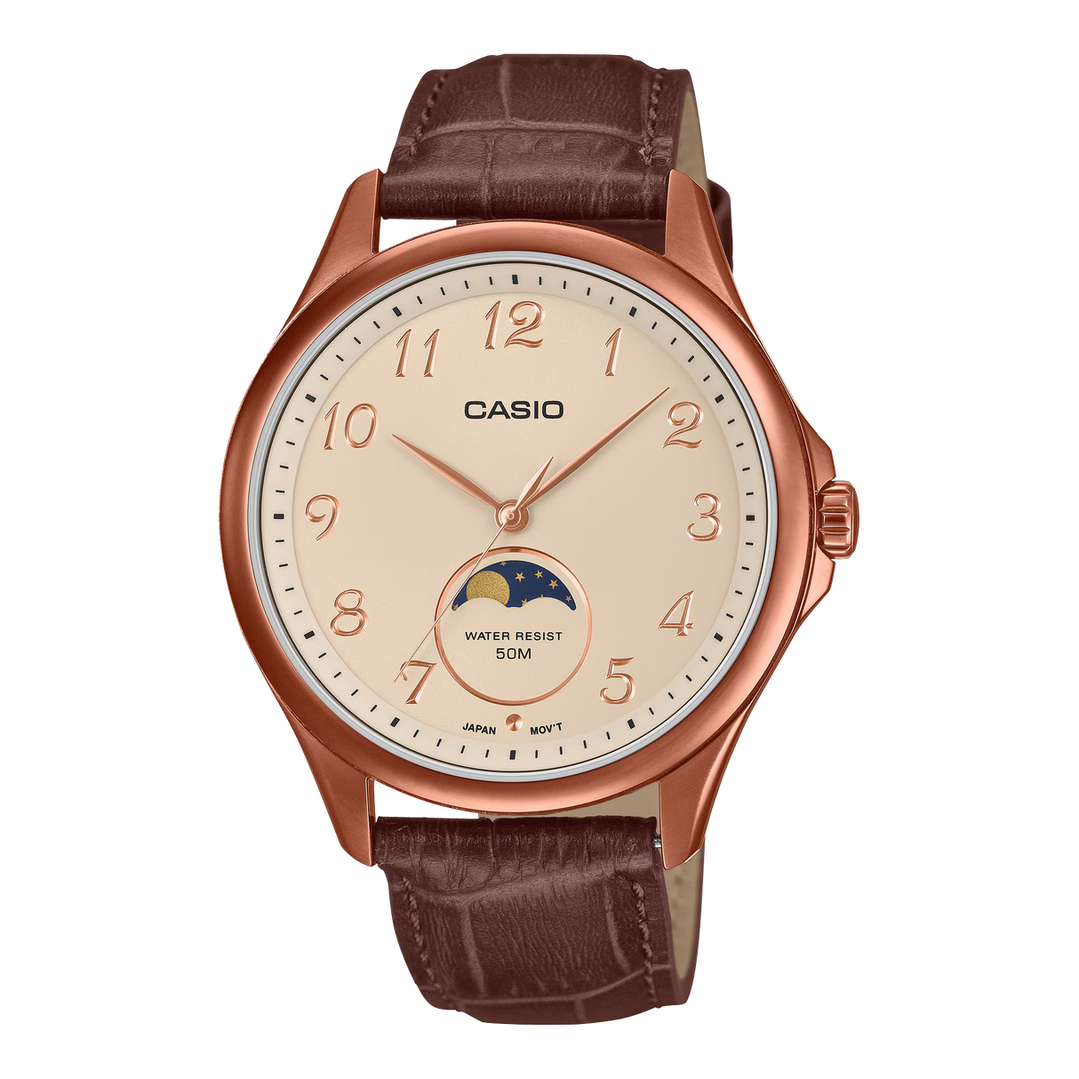 MTP-M110 Reloj Casio de hombre correa de piel