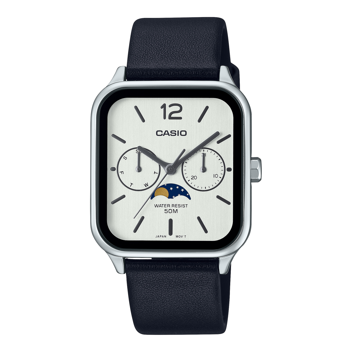 MTP-M305L Reloj Casio para hombre pulsera de cuero