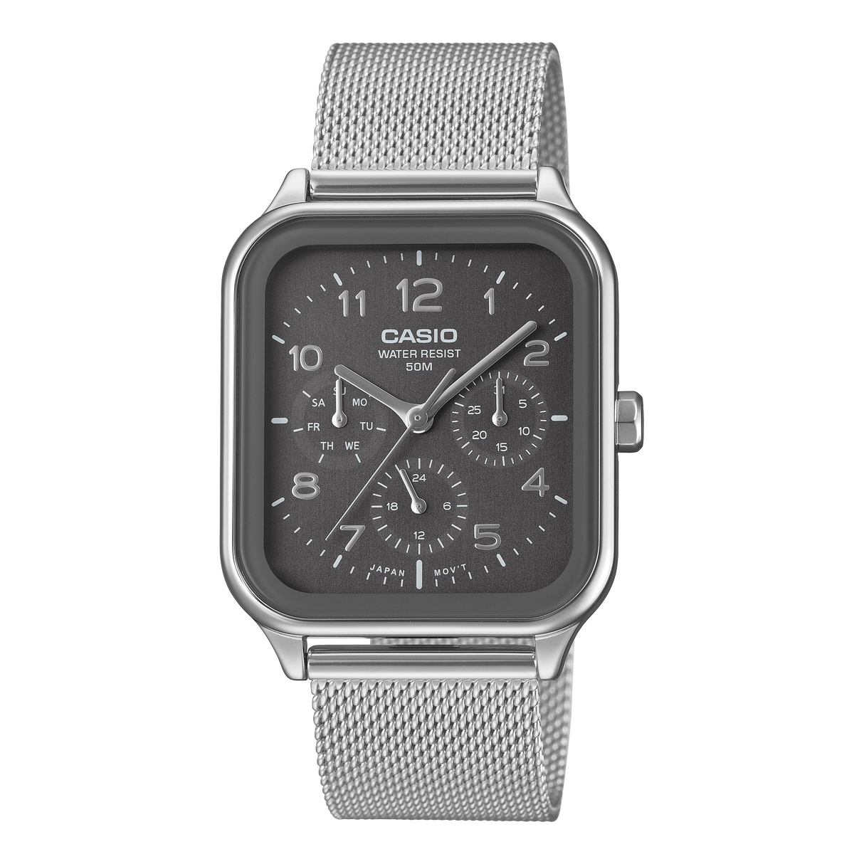 MTP-M306M Reloj Casio de hombre pulsera mesh