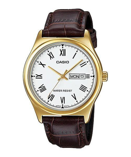 MTP-V006 Reloj Casio para Hombre Banda de Piel Análogo
