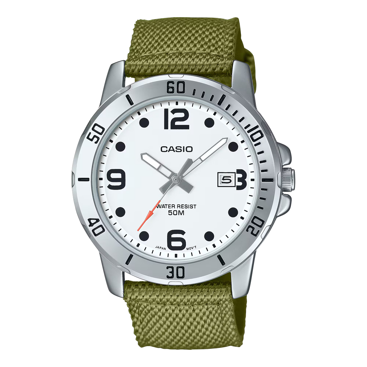 MTP-VD01C Reloj Casio de hombre correa de tela