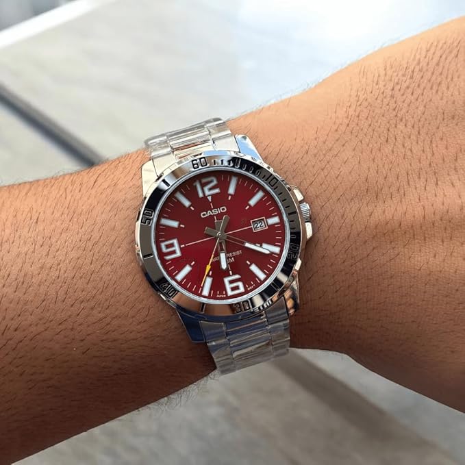 MTP-VD01 Reloj Casio para Hombre Pulsera de Metal Análogo