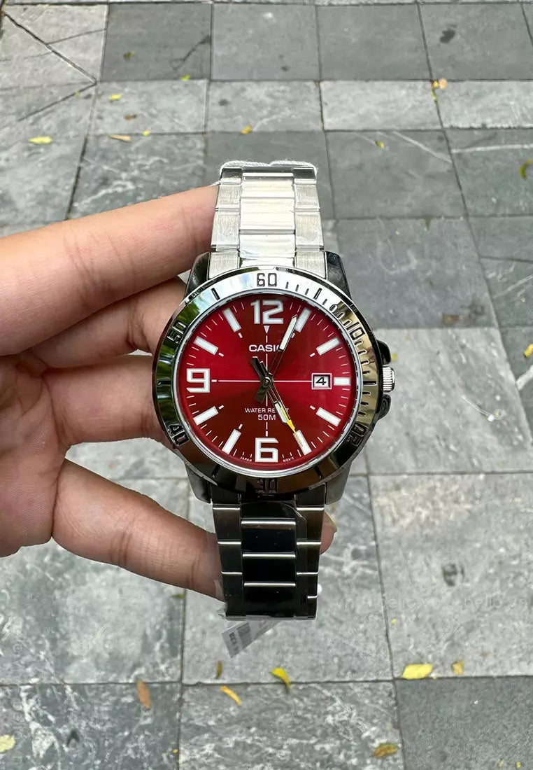 MTP-VD01 Reloj Casio para Hombre Pulsera de Metal Análogo