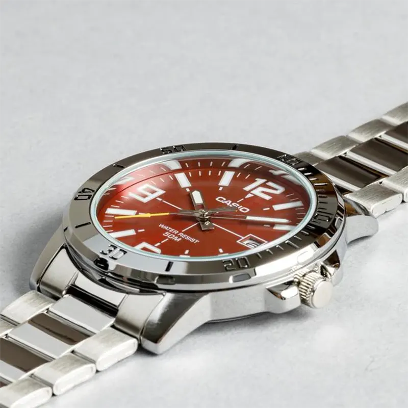 MTP-VD01 Reloj Casio para Hombre Pulsera de Metal Análogo