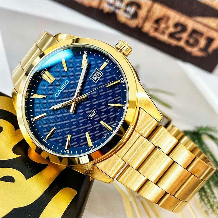 MTP-VD03 Casio Reloj para Hombre Pulsera de Metal Análogo