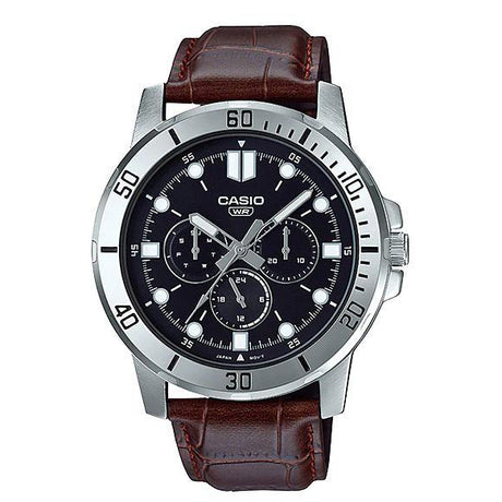 MTP-VD300 Reloj Casio para Hombre Pulsera de Cuero Análogo