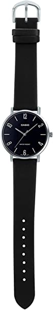 MTP-VT01 Reloj Casio para Caballero Pulsera de Cuero Análogo