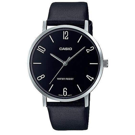 MTP-VT01 Reloj Casio para Caballero Pulsera de Cuero Análogo