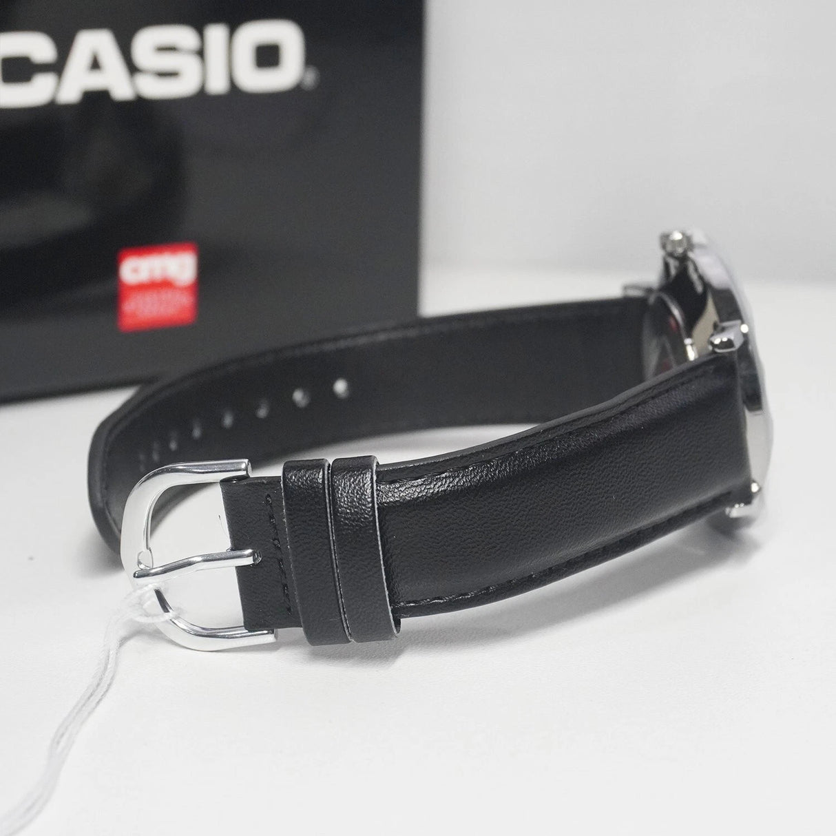 MTP-VT01 Reloj Casio para Caballero Pulsera de Cuero Análogo