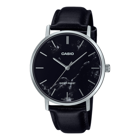 MTP-VT01 Reloj Casio para Caballero Pulsera de Cuero Análogo