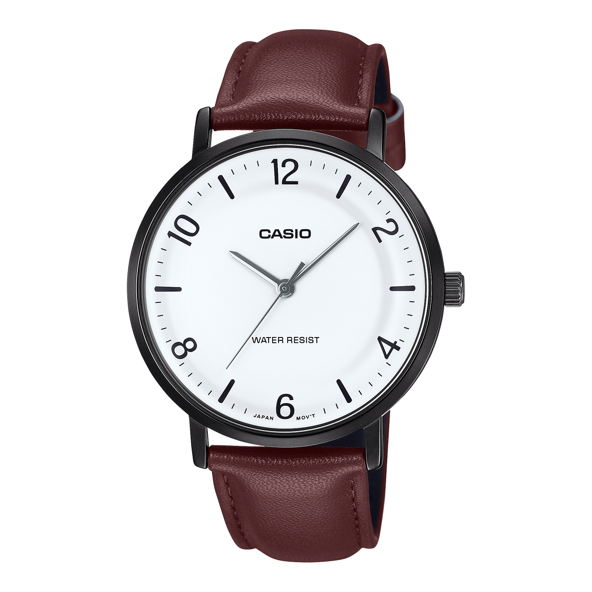 MTP-VT03 Reloj Casio para caballero pulsera de cuero