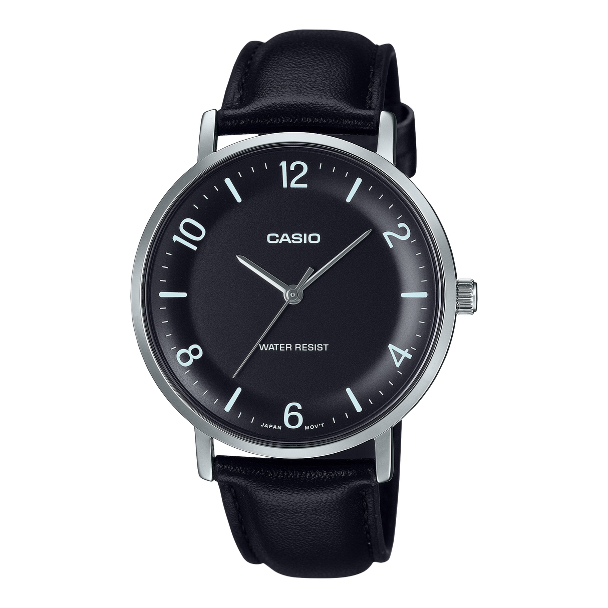 MTP-VT03 Reloj Casio para caballero pulsera de cuero