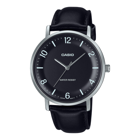 MTP-VT03 Reloj Casio para caballero pulsera de cuero