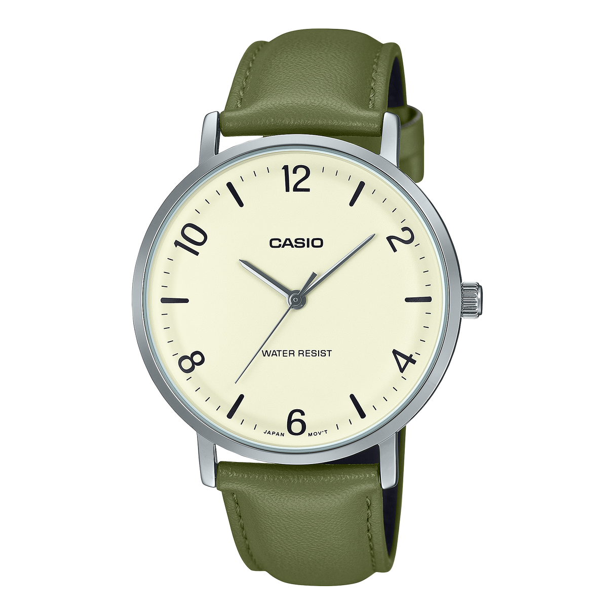 MTP-VT03 Reloj Casio para caballero pulsera de cuero