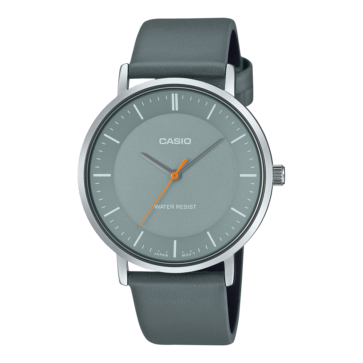 MTP-VT04L Reloj Casio para dama pulsera de cuero