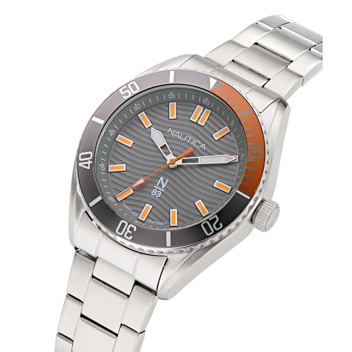 NAPFWS501 Reloj Nautica Finn World correa de metal