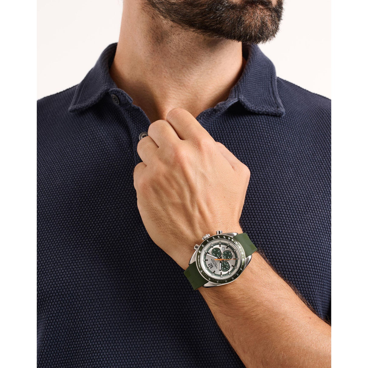 NAPKDS603 Reloj Nautica Kedge de hombre correa de caucho