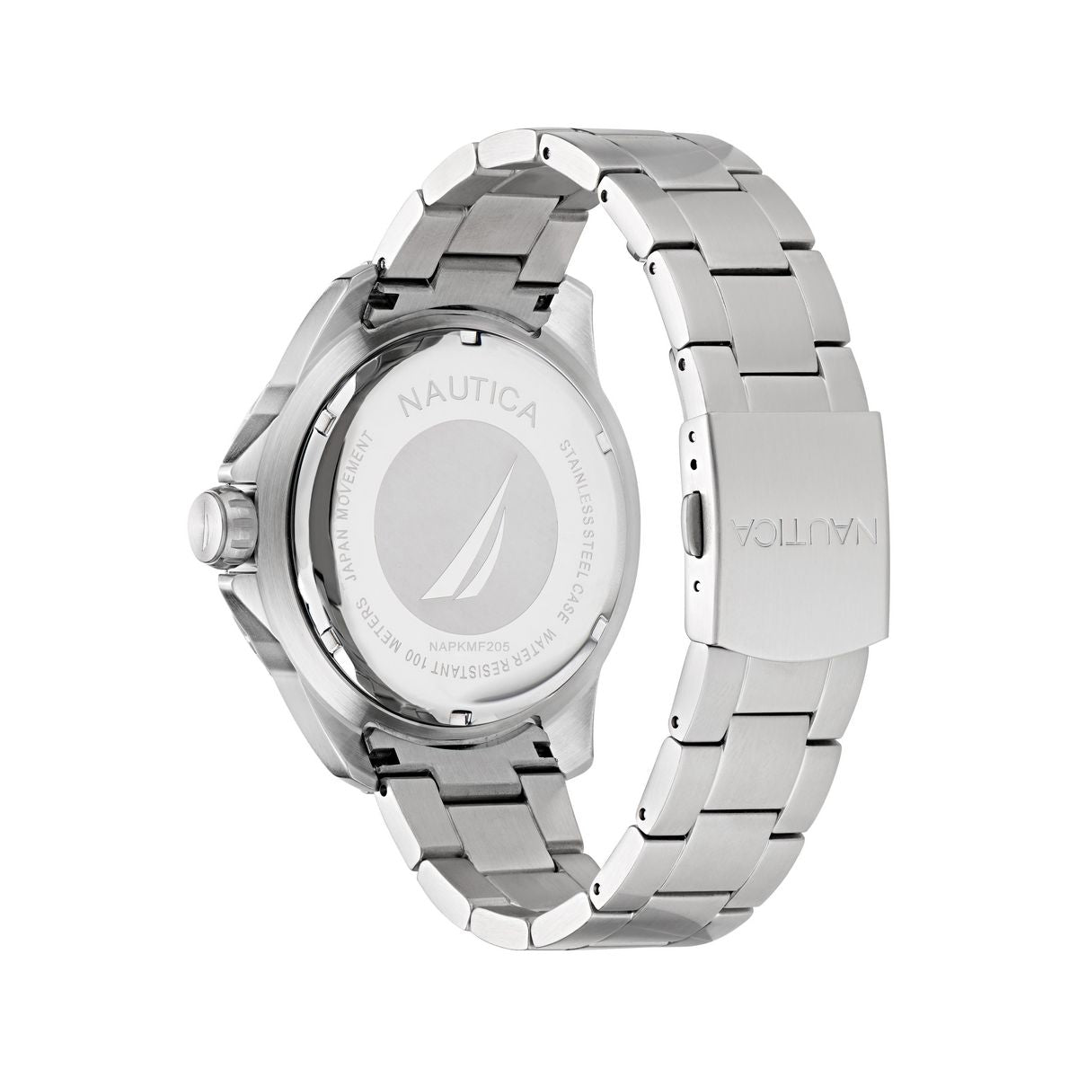 NAPKMF205 Reloj Nautica Koh May Bay de hombre correa de metal