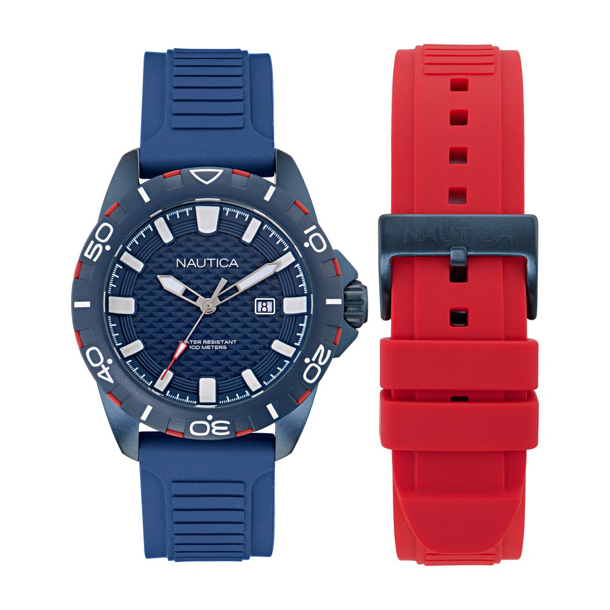 NAPNRS503 Reloj Nautica NSR de hombre correa de silicona