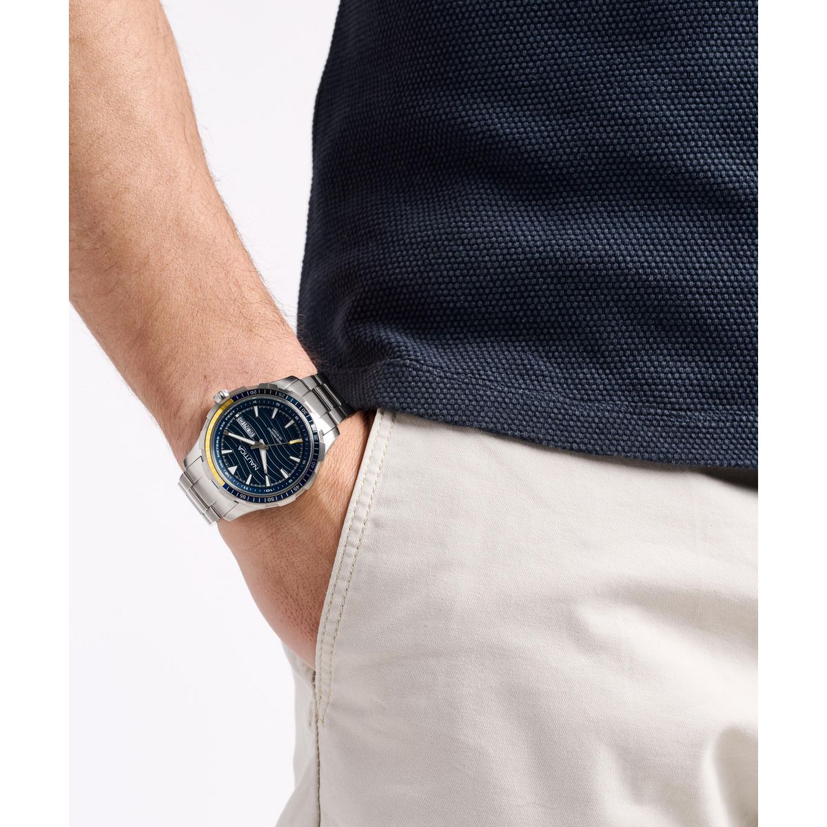 NAPNSF513 Reloj Nautica NST Everyday de caballero pulsera de metal